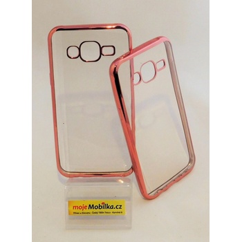 Púzdro Bumper TPU Samsung Galaxy J5 J500 Rose zlaté