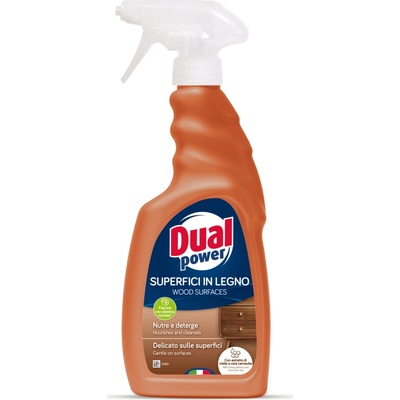 Dual power speciální čístící prostředek na dřevěné povrchy 500 ml – Zboží Mobilmania
