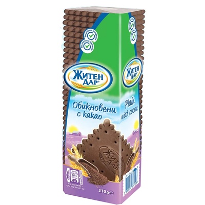 ЖИТЕН ДАР Обикновени с какао