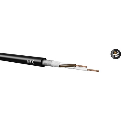 Kabeltronik 4x0,25mm black metráž