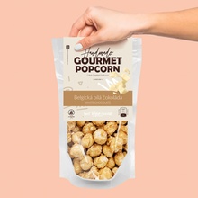 Gourmet Popcorn Belgická bílá čokoláda 75 g