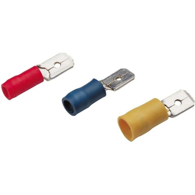 Cimco 180294 Izolovaný konektor Cu 4-6/6,3x0,8 mm, žlutý