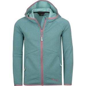 TROLLKIDS Детско поларено яке Trollkids Girl's Sogndal Jacket Fleece jacket - Glacier Green / Orchid - размер 92 (EU) (703-2685-0411)