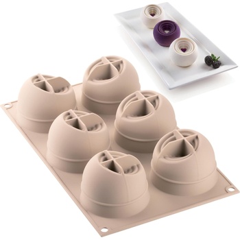 Silikomart Форма за сладки Coccola силиконова (26.305.13.0065)