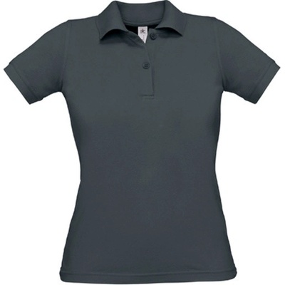 B&C dámska polokošeľa PW455 Dark Grey