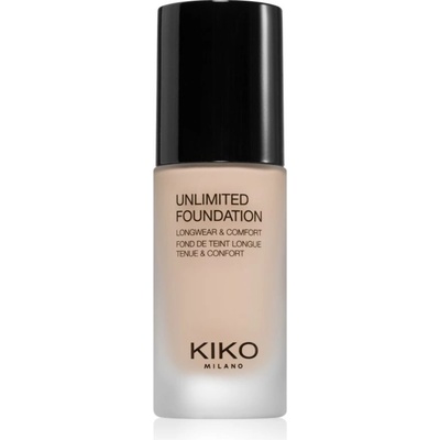 KIKO Milano Unlimited Foundation dlouhotrvající tekutý make-up s matným efektem 01 Rose 30 ml