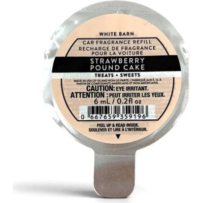 Bath & Body Works Strawberry Pound Cake náhradná náplň 6 ml