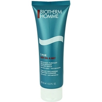Biotherm Homme T-Pur Anti Oil & Wet čistiaci gél Purifying Cleanser 125 ml