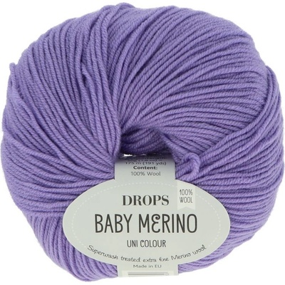 Drops Baby Merino 14 fialová