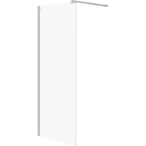 Cersanit Mille - Душ кабина Walk-In, 80x200 см, хром/прозрачно стъкло S161-005 (S161-005)