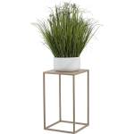 HowHomely Стойка за цветя 40x24 см бежов (DD0490)