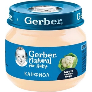 Gerber Пюре от Карфиол 80г
