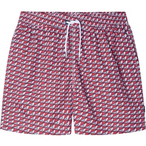 Hackett Бански гащета Hackett Seagulls swimming shorts - Red (Racing Red)
