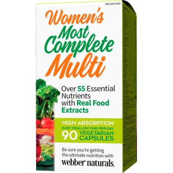 Image 1 of Webber Naturals Women’s Most Complete Multi, 90 капсули, Webber Naturals