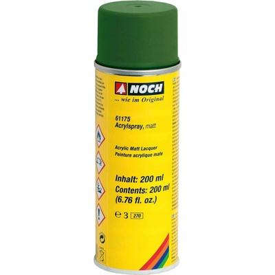 Noch Akrylová barva ve spreji matná tmavě zelená 200ml NO61175 NO61175