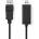 Nedis CCGL37100BK30 Кабел с щепсел Displayport - HDMI щепсел 1080p, 3 м (CCGL37100BK30)