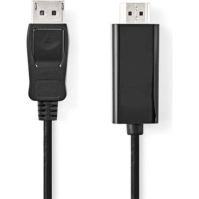 Nedis CCGL37100BK30 Кабел с щепсел Displayport - HDMI щепсел 1080p, 3 м (CCGL37100BK30)
