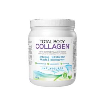 Image 1 of Natural Factors Хидролизиран говежди колаген, с хиалуронова киселина, глутамин и биотин |Total Body Collagen, 500 g (2632 NF)