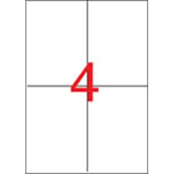 APLI Универсален етикет, 105x148 mm, APLI, 400 етикета в опаковка 01280 (01280)