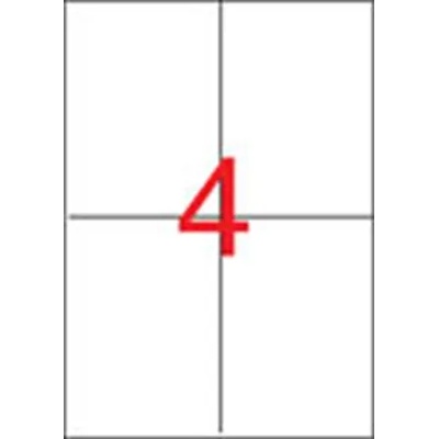APLI Универсален етикет, 105x148 mm, APLI, 400 етикета в опаковка 01280 (01280)