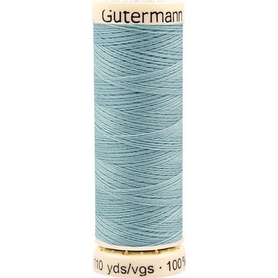 Polyesterové nitě návin 100 m Gütermann univerzální, střední, 331 light Bleached Aqua
