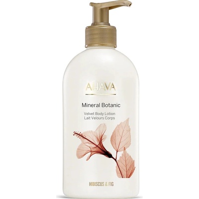 AHAVA Vyživujúce telové mlieko Ibištek & Figovník Mineral Botanic z Mŕtveho mora 500ml