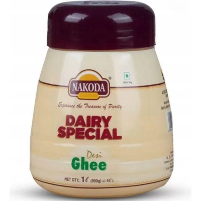 NAKODA Diary Special Desi Ghee indické číre maslo 1000 ml