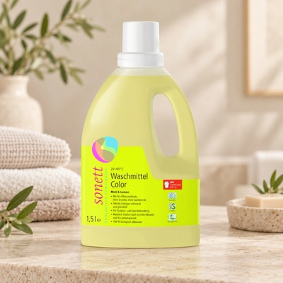 Sonett tekutý prací gel na barevné prádlo 1,5 l