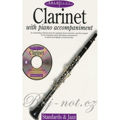 SOLO PLUS ŠTANDARDS & JAZZ + CD clarinet & piano