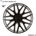 Versaco Тасове за джанти 16'' Versaco Dakar Black/Silver