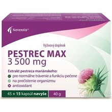 NOVENTIS Ostropestřec 3500 mg max 45+15 kapslí