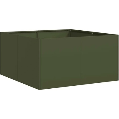 VidaXL Květináč ocel práškový vícebarevný 80 x 80 x 40 cm