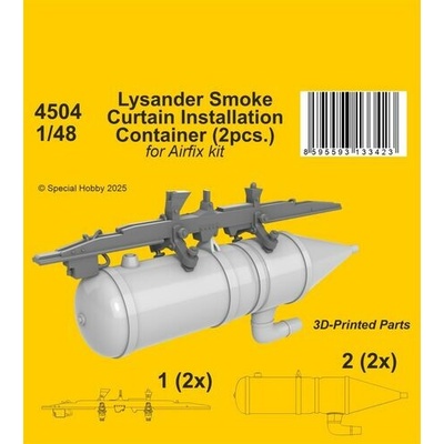Airfix CMK Lysander Smoke Curtain Installation Container / for kit 1:48