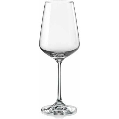 Crystalex CZ BOHEMIA SANDRA SKLENICE NA VÍNO 6 x 250 ml