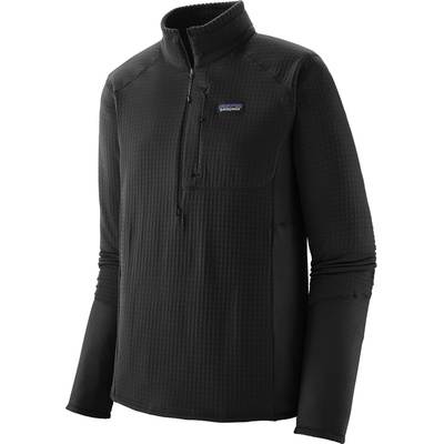 Patagonia Мъжки поларен пуловер Patagonia R1 P/O Fleece jumper - Black (005-5917-0114)