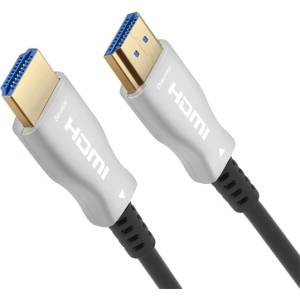 PremiumCord Активен оптичен кабел HDMI, 18Gbps, 4K60Hz, M/M, 10 м, черен KPHDM2X10 (KPHDM2X10)