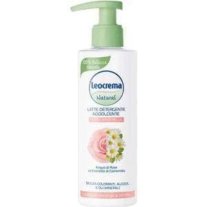 Leocrema Natural Latte Detergente Почистващо мляко за лице 250 мл