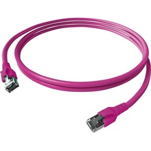 Easylan CP1KVBVBV0020 RJ45 CAT 6A S/FTP 2m fialový