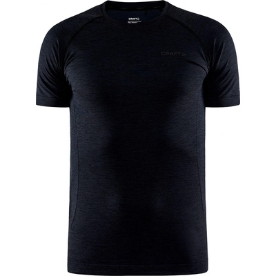 Craft Мъжко синтетично термобельо Craft Core Dry Active Comfort S/S Synthetic base layer - Black (014-1746-0111)