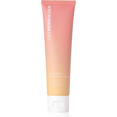 OLEHENRIKSEN Truth Peach Glaze Glow Niacinamide Cleanser пенлив почистващ гел за освежаване и хидратация 60ml