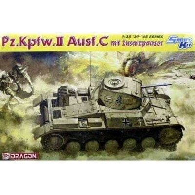 Dragon Pz.Kpfw.II Ausf.C w/Zusatzpanzer (Smart Kit) 1:35