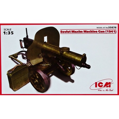 ICM MAXIM Soviet Machine Gun 1941 1:35