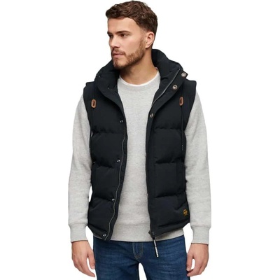 SUPERDRY Потник Superdry Everest Down Vest - Blue (Eclipse Navy)