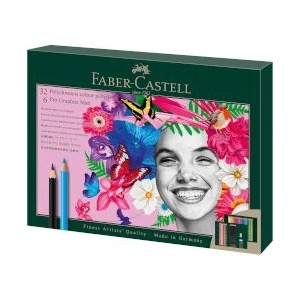 Faber-Castell Моливи Polychromos 32цв + 6 молива