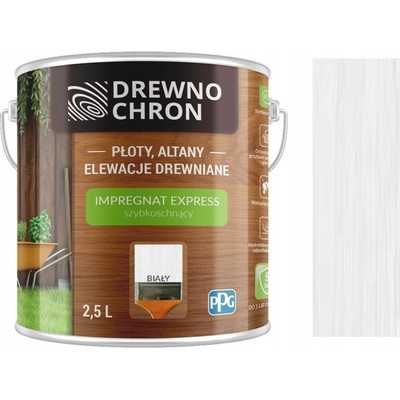 Drewnochron Impregnát Express Bílý 2,5L