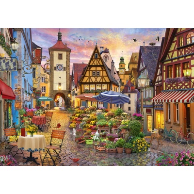Schmidt Romantické Bavorsko Rothenburg ob der Tauber 1000 dílků
