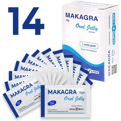 Желе за мощна ерекция MAKAGRA Oral Jelly - 14бр ПРОМО! ! !