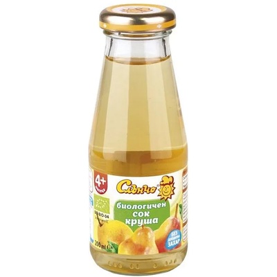 Слънчо Био сок Слънчо - Круша, 200 ml (4532)