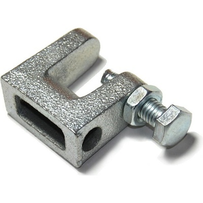 Záves na nosník bez závitu, otvor 9mm, 0-18mm, Zn 5124B-08