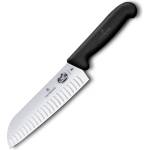 Victorinox Нож Сантоку FIBROX 17 cm, черен, пластмаса, Victorinox (VN5252317)